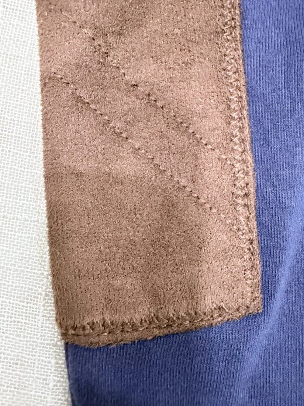 Ralph Lauren Navy Equestrian Leggings XL Girl's 16 Brown Knee Patch Riding Pants